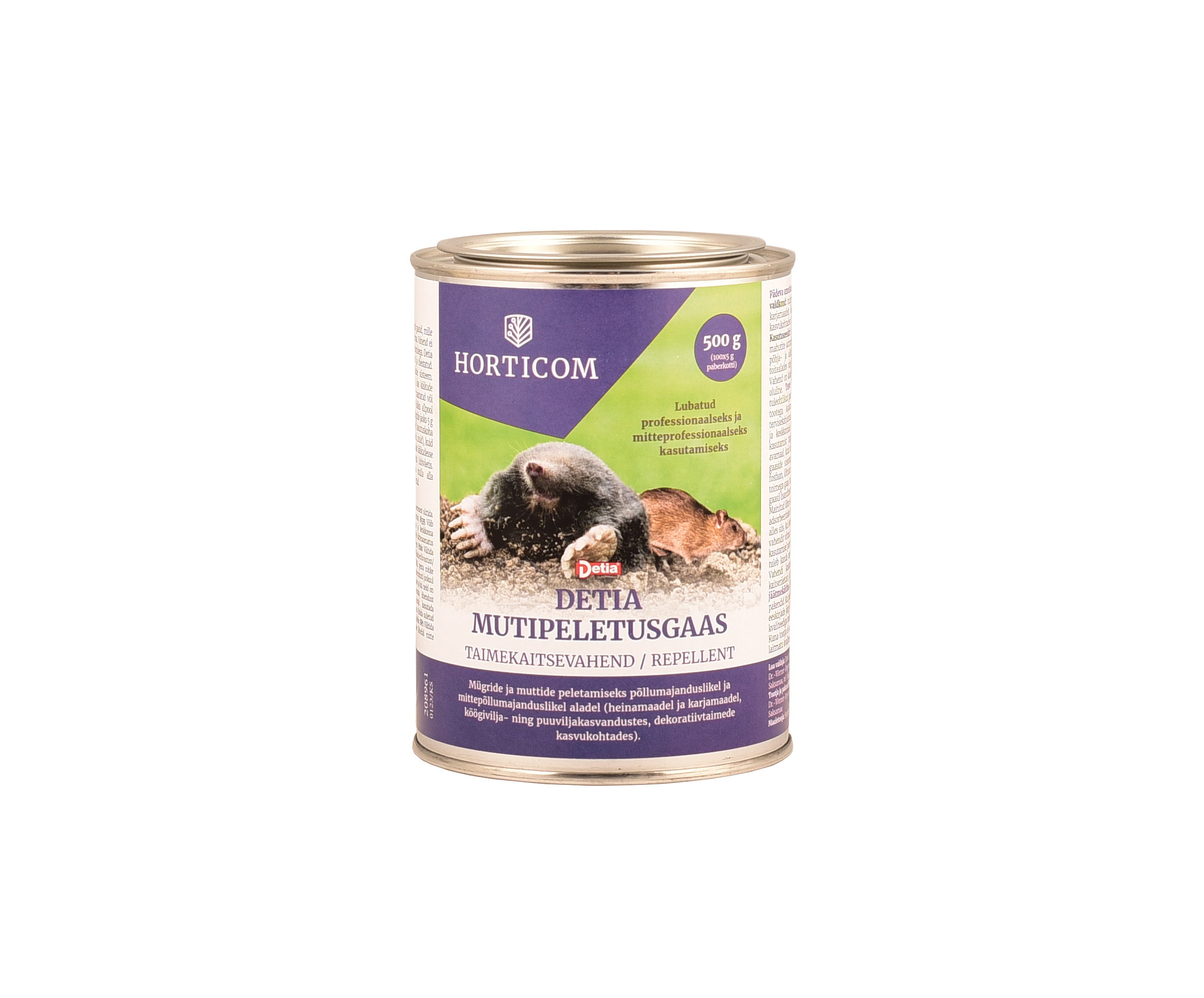 Mutipeletusgaas Detia 500g Mutipeletusgaas Detia 500g