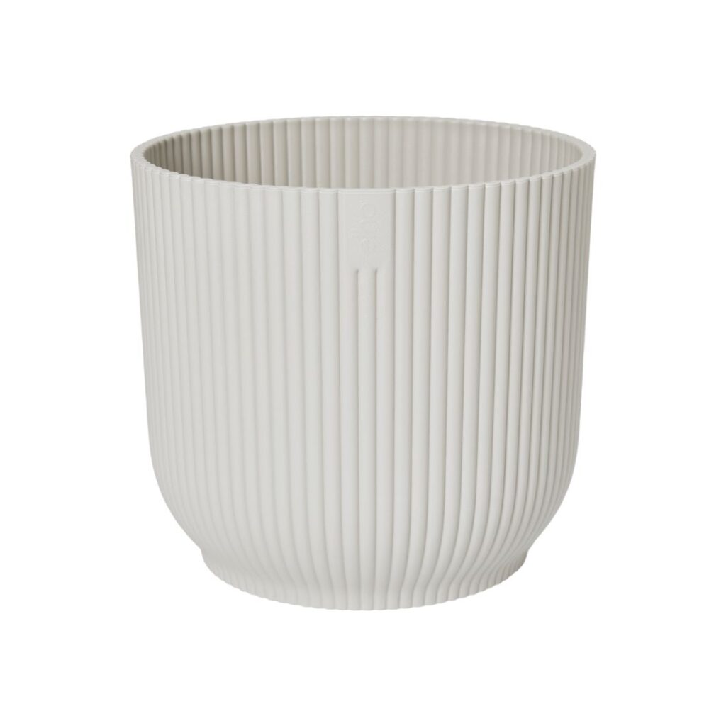 Ümbrispott Elho Vibes Fold d 14cm 1,6L siidine valge