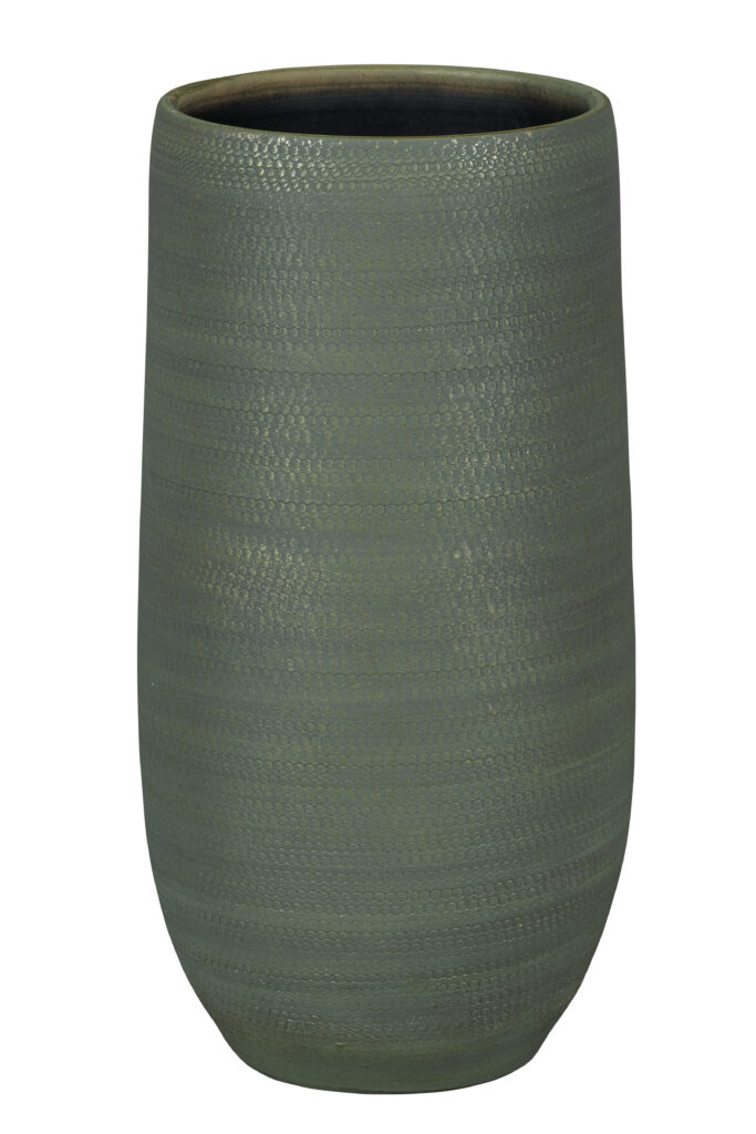 Ümbrispott keraamiline Boaz d 22 x 40cm roheline