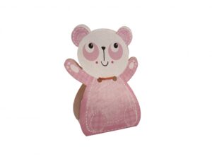 Kinkekarp 60 x 40 x 110mm roosa mõmmi