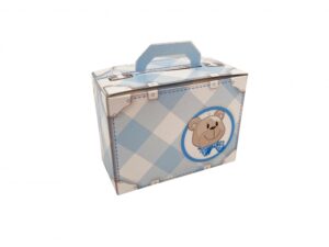 Kinkekarp 75 x 35 x 55mm kohver sinine