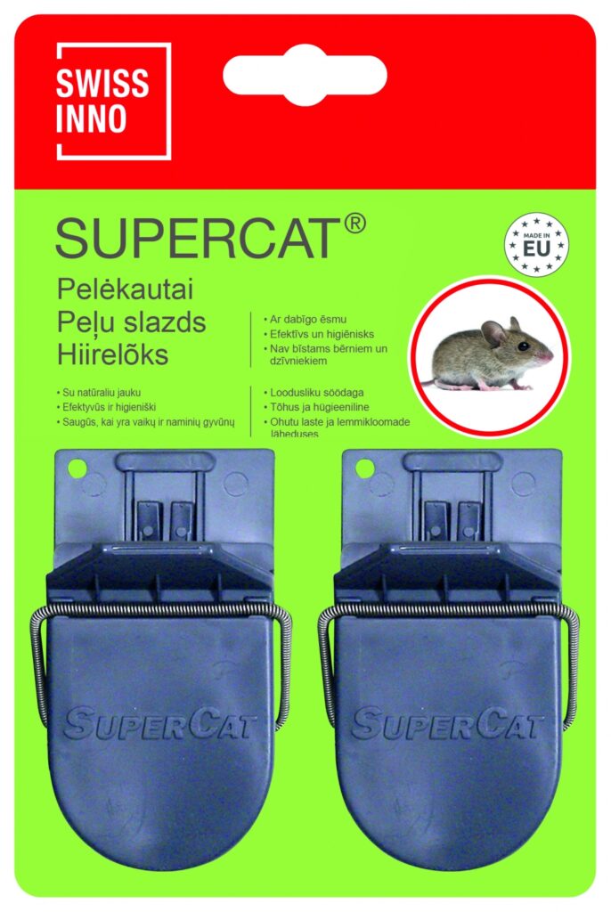 Hiirelõks SuperCat 2tk/pakis