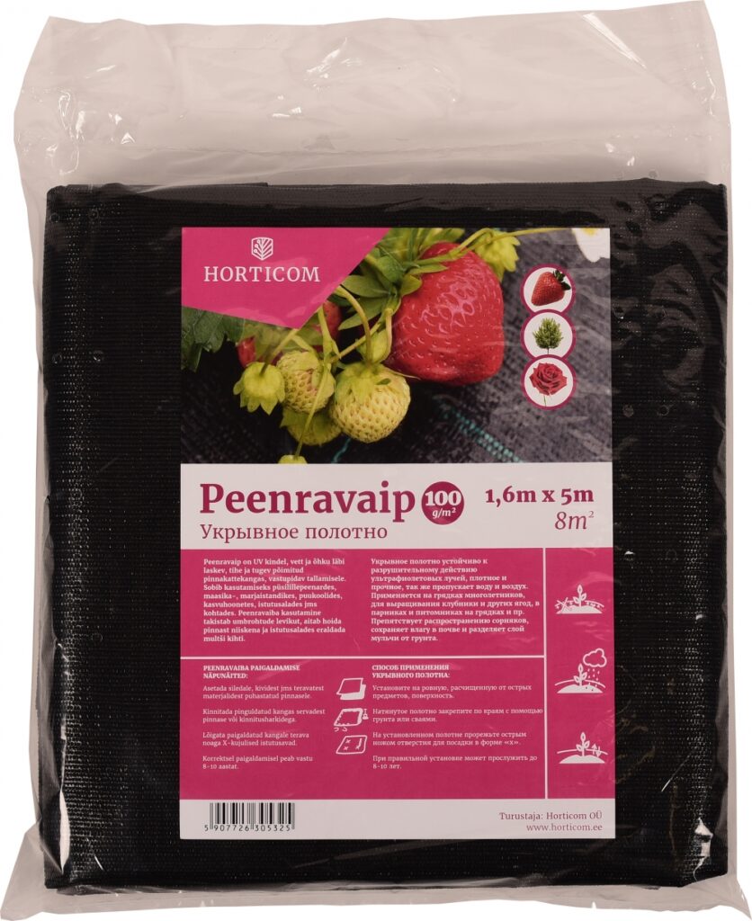 Peenravaip Horticom 100g/m2 1,6 x 5m 8m2