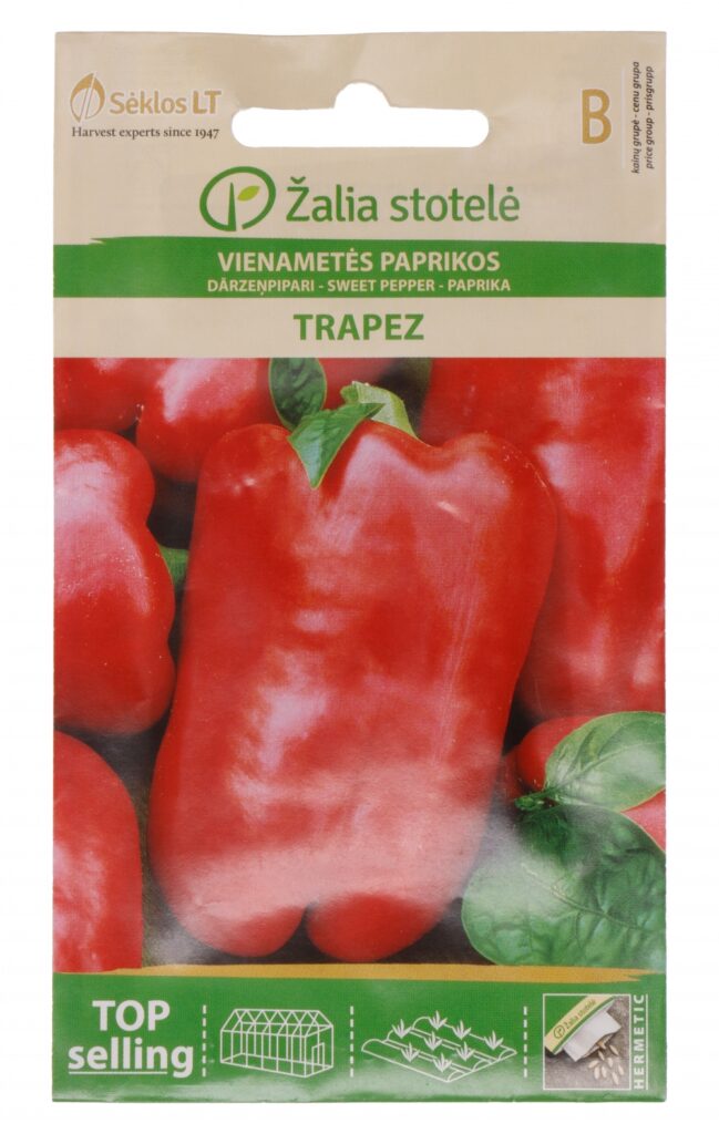 Paprika Trapez - Capsicum annuum L.