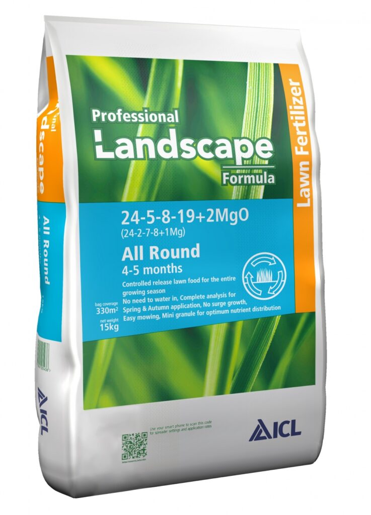 Muruväetis Landscaper Pro Allround NPK 24-5-8+2Mg / 4-5k 15kg