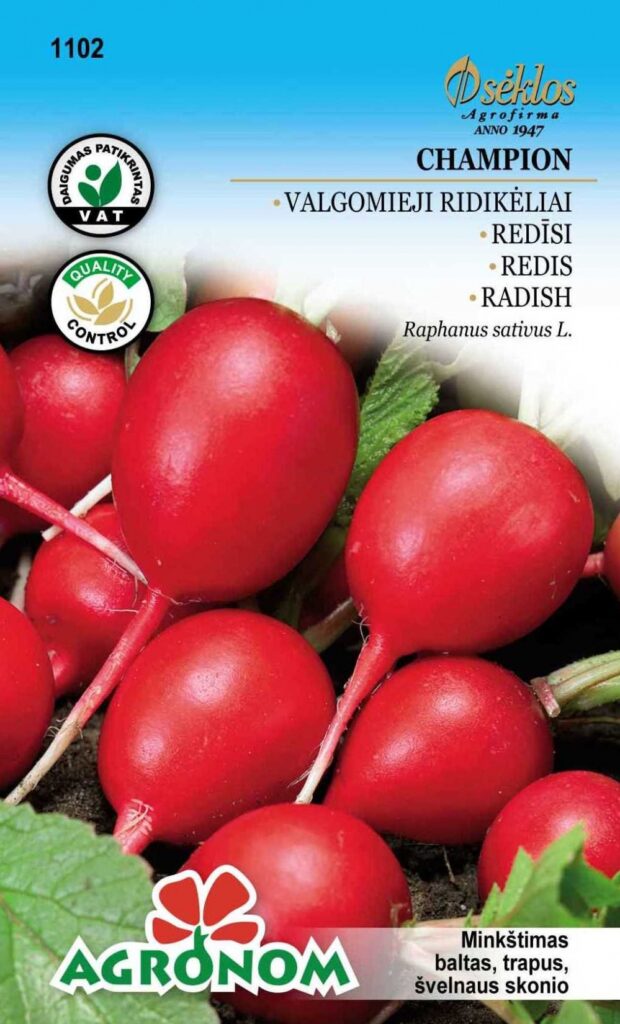 Redis Champion - Raphanus sativus L.