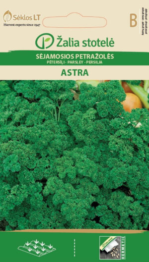 Petersell Astra - Petroselinum crispum (Miller) Nyman ex A. W. Hill Petersell Astra - Petroselinum crispum (Miller) Nyman ex A. W. Hill