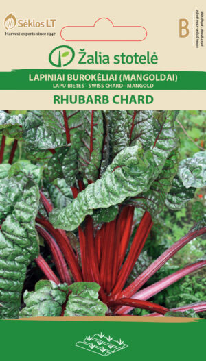Lehtpeet Rhubarb chard - Beta vulgaris L. Lehtpeet Rhubarb chard - Beta vulgaris L.