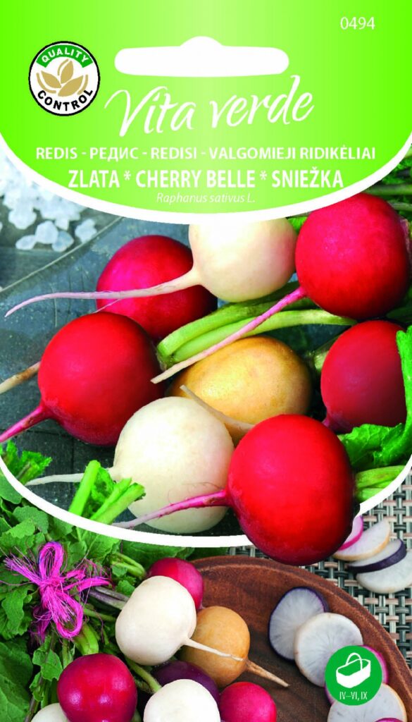 Redis Zlata * Cherry Belle * Sniežka Mix