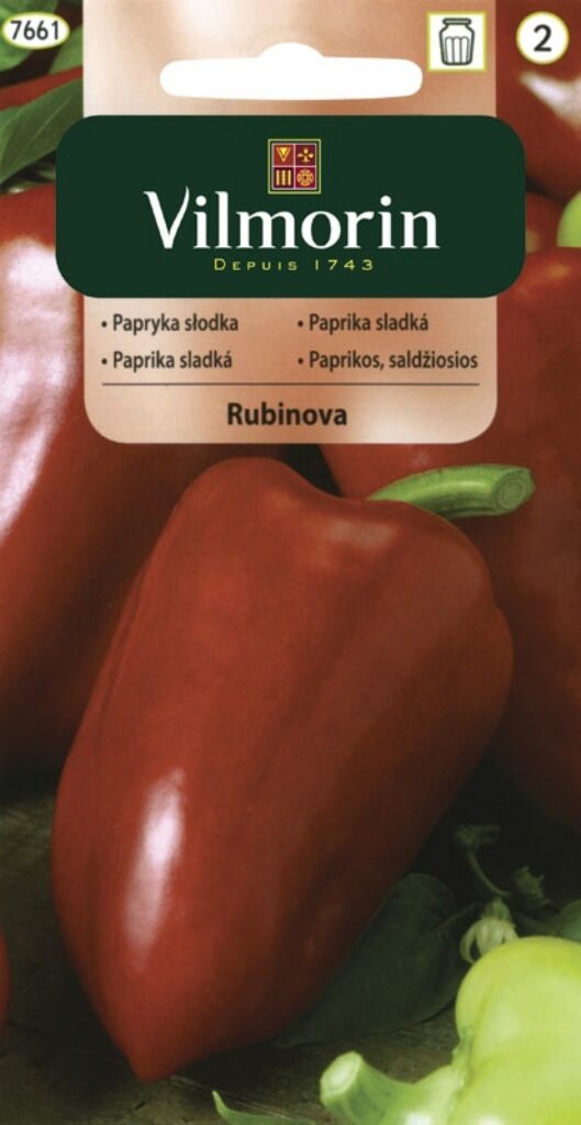 Paprika Rubinova Capsicum annuum