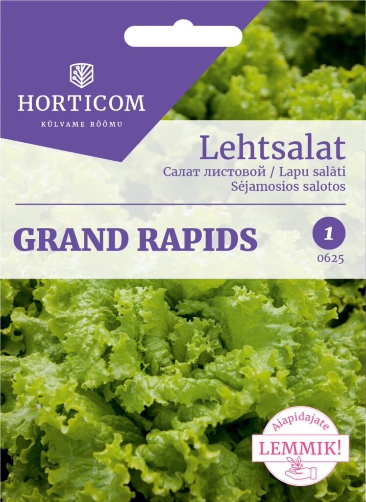 Lehtsalat Grand Rapids 3g 1