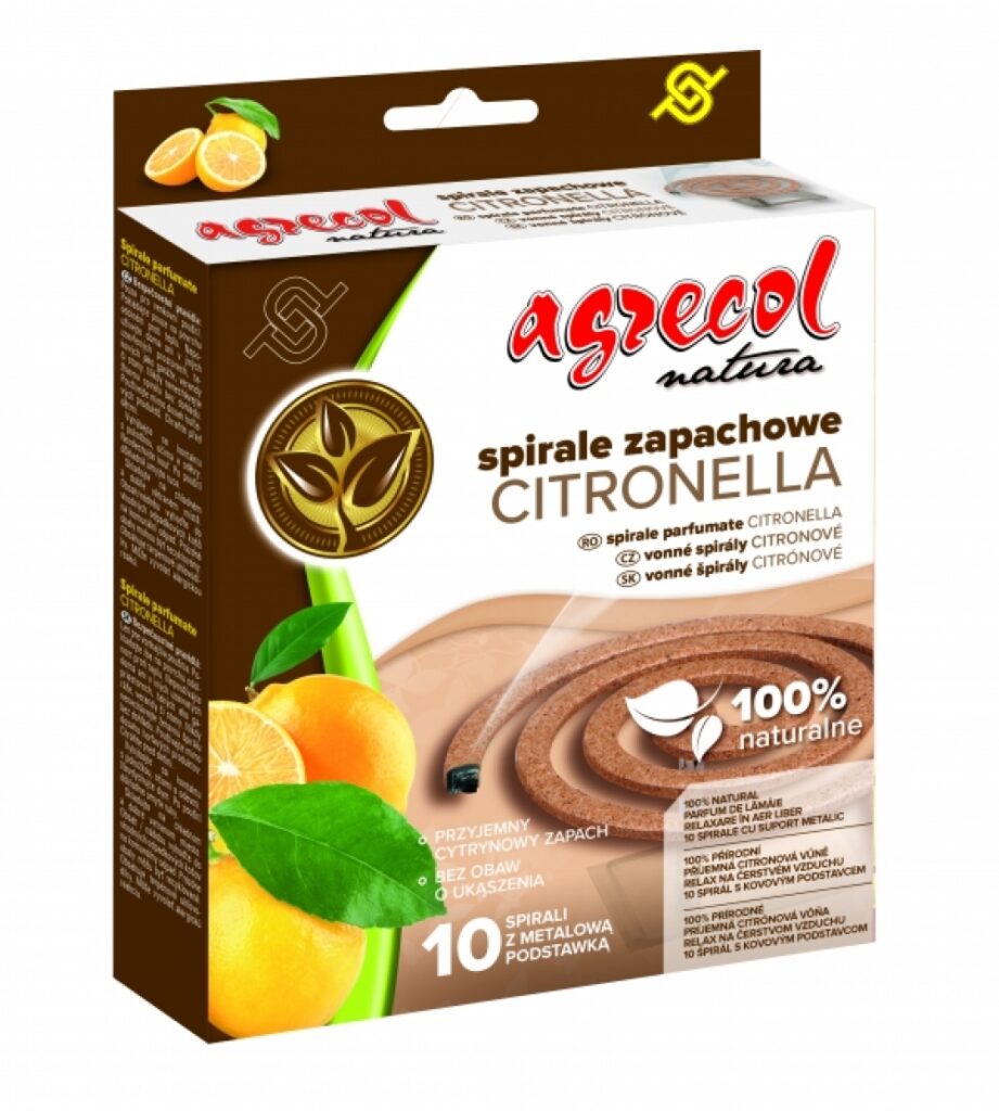 Suitsuspiraal citronella Natura 10tk/pakis