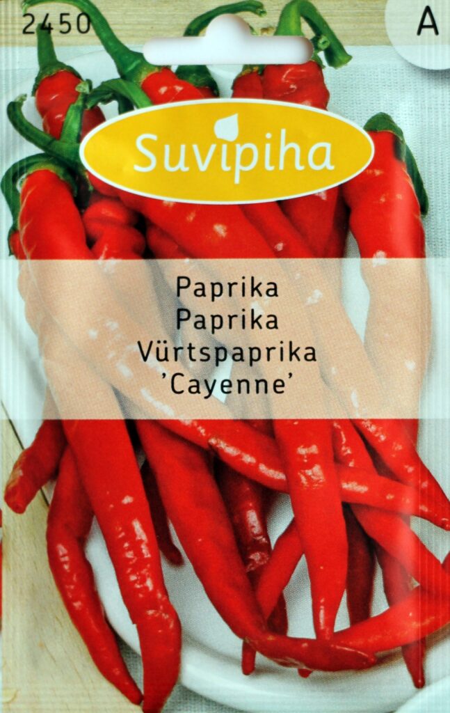 Vürtspaprika Cayenne 0,5g A