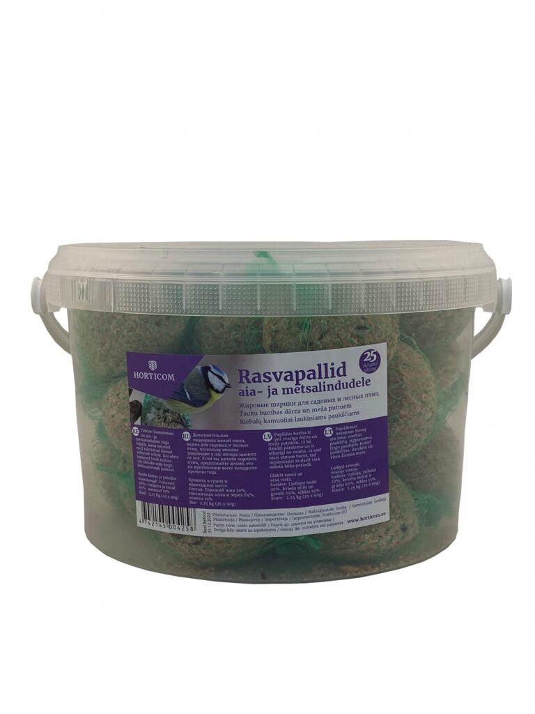 Rasvapallid Horticom ämbris 90g 25tk