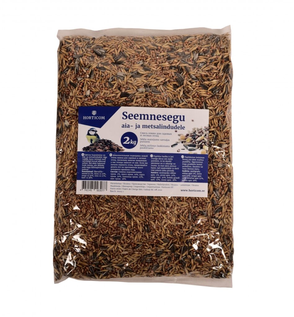 Seemnesegu aialindudele Horticom 2kg