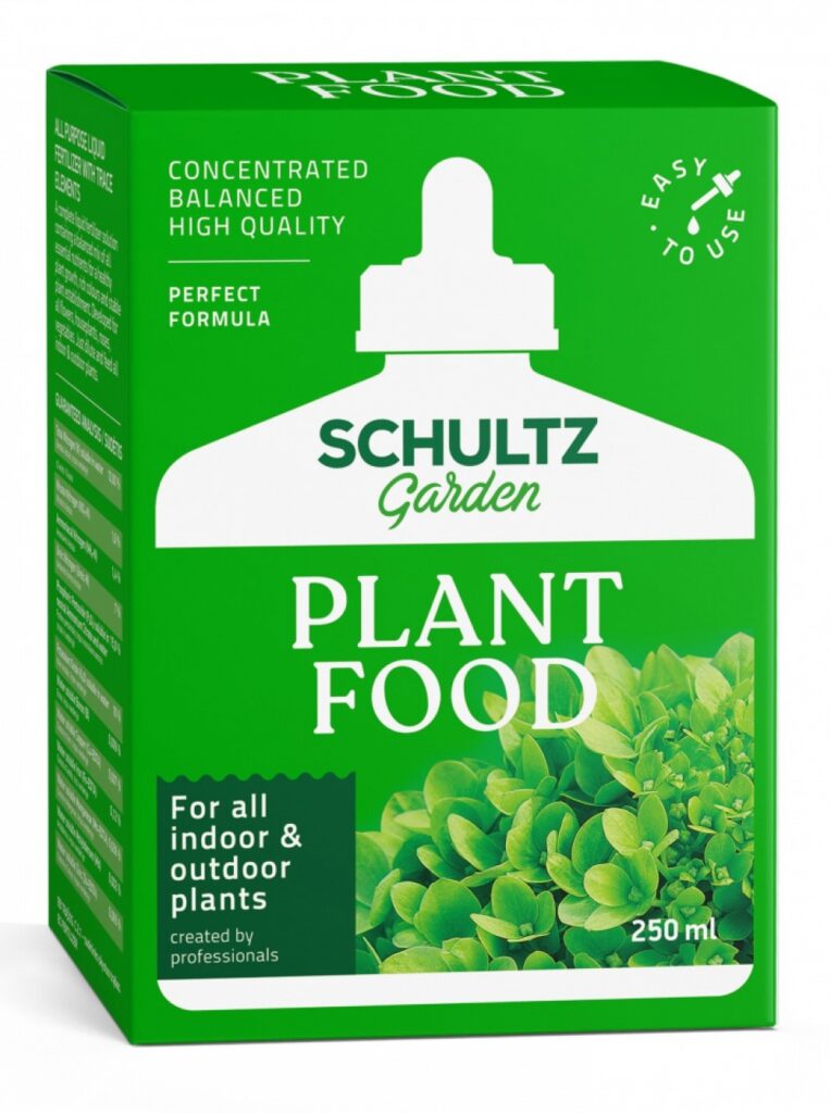 Plant Food toa- ja õuetaimede vedelväetis 7 tilka Schultz 250ml