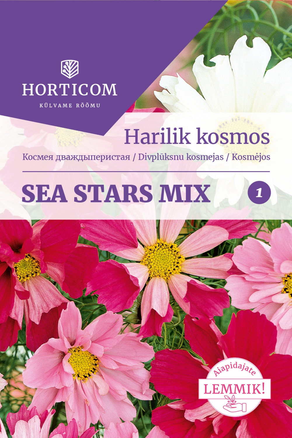 Harilik kosmos Sea Stars Mix 1g 1