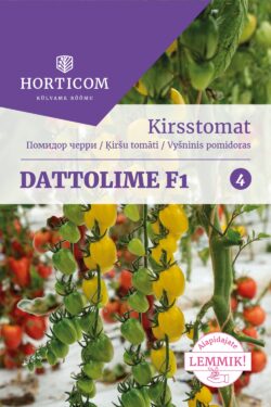 Kirsstomat Dattolime F1 (kollane) 5 seemet 4