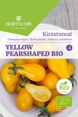 Kirsstomat Yellow Pearshaped (kollane) BIO 30 seemet 2