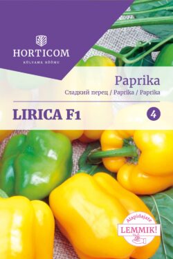 Paprika Lirica F1 (kollane) 5 seemet 4