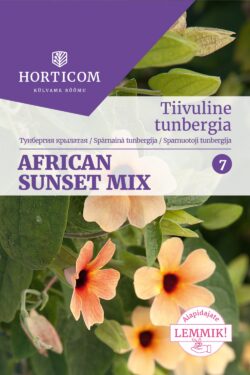 Tiivuline tunbergia African Sunset Mix 50 seemet 7