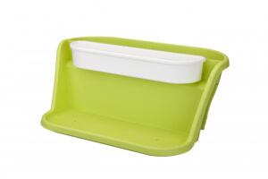 Rõdukast Elho Corsica + lauake 60cm 9L heleroheline