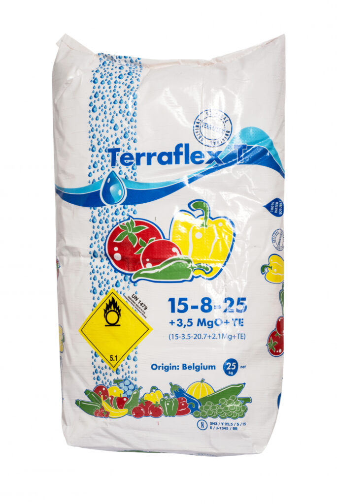 Väetis Terraflex T NPK 15-8-25+3,5 +me 25kg