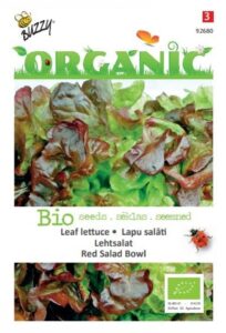 Buzzy® Organic Lehtsalat Red Salad Bowl (BIO) 3