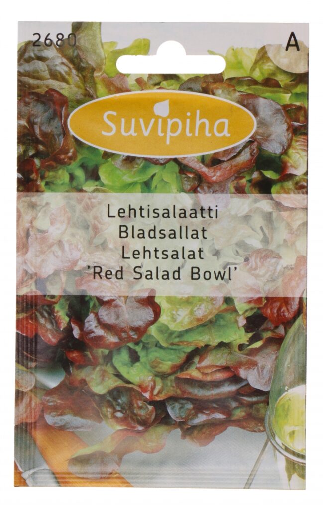 Lehtsalat Red Salad Bowl 0,7g A