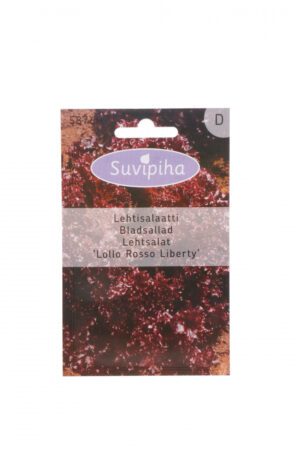 Lehtsalat Lollo Rosso Liberty punane 0,1g D Lehtsalat Lollo Rosso Liberty punane 0,1g D