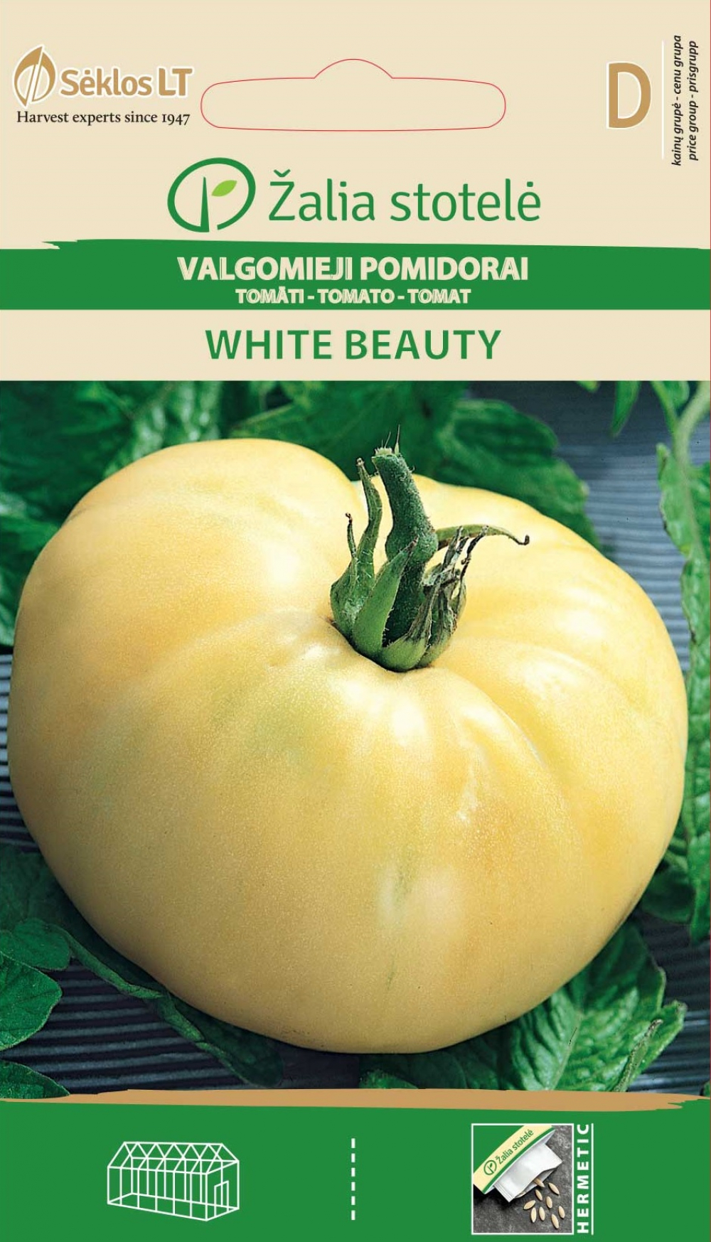 Tomat White beauty - Solanum lycopersicum L. Tomat White beauty - Solanum lycopersicum L.