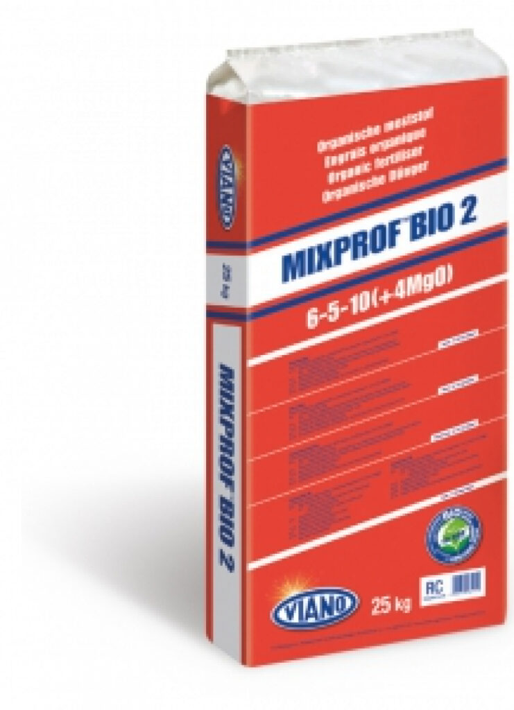 BIO Väetis MixProf BIO 2 6-5-10(+4MgO) Viano 25kg