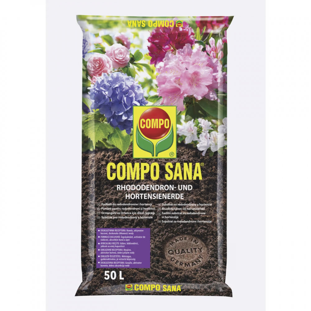Rodo- ja hortensiamuld Compo 50L