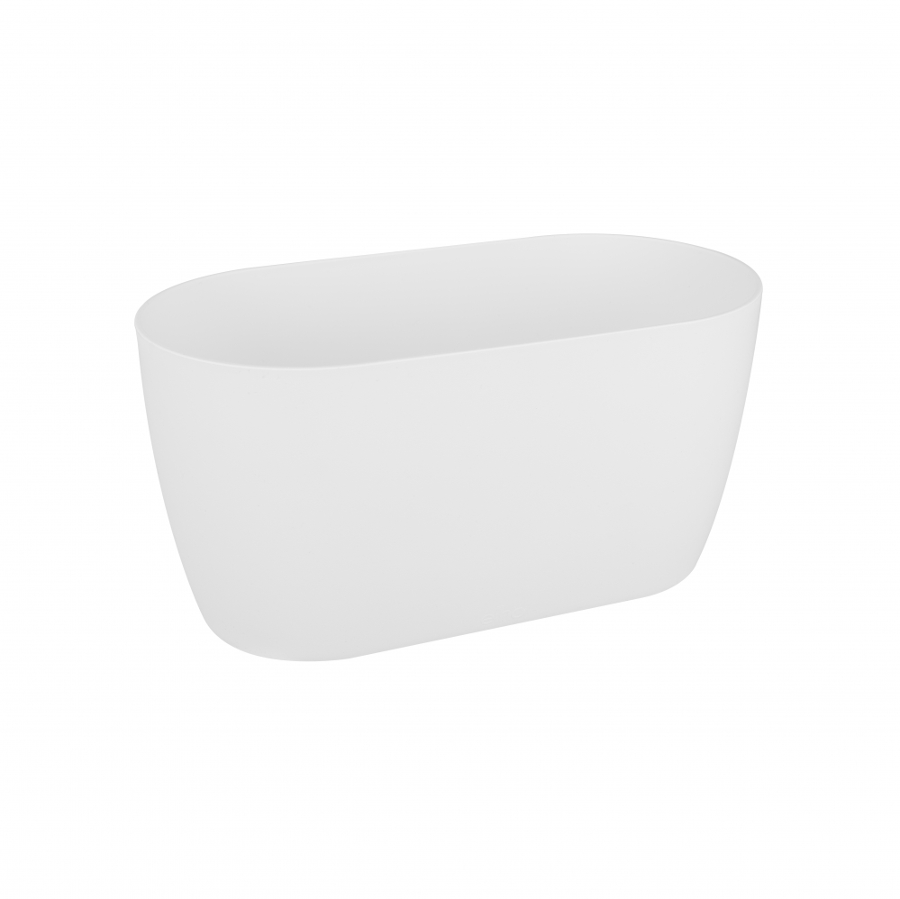 Orhideepoti ümbris Elho Brussels Duo d 25cm 2,8L valge