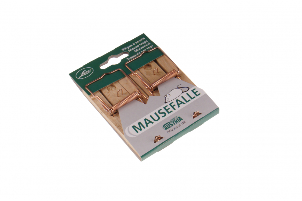 Hiirelõks Luna puit 2tk/pakis